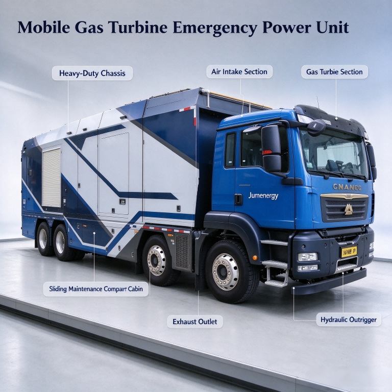 Industrial Small Gas Turbine Generator Set