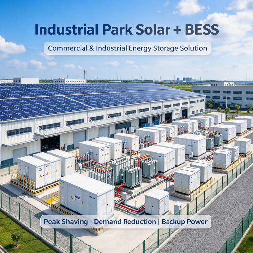 Commercial & Industrial Solar + Energy Storage Solution